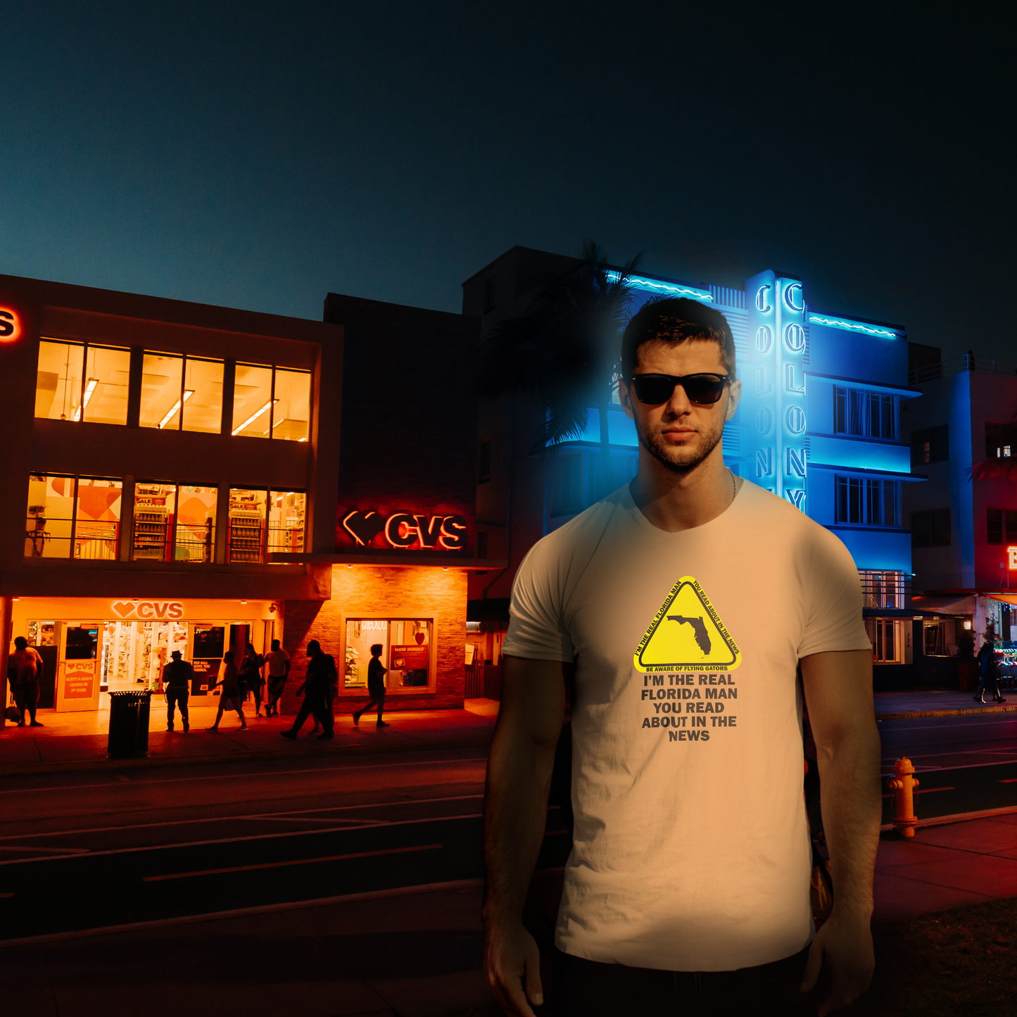 Florida Man Sign - T Shirt