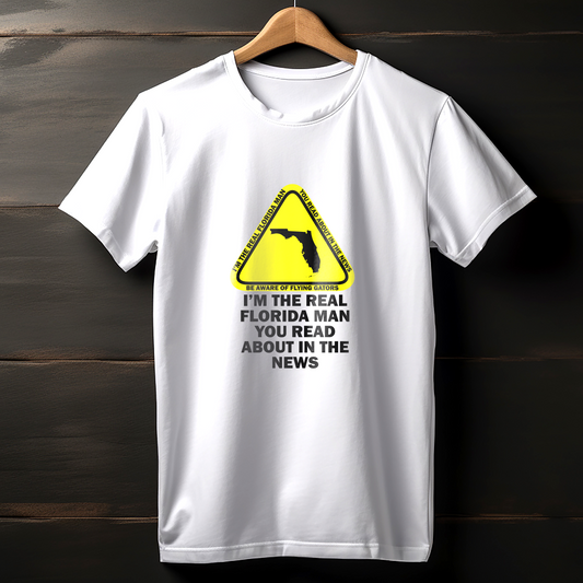 Florida Man Sign - T Shirt